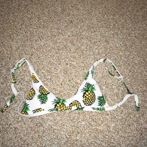 Pineapple bikini top